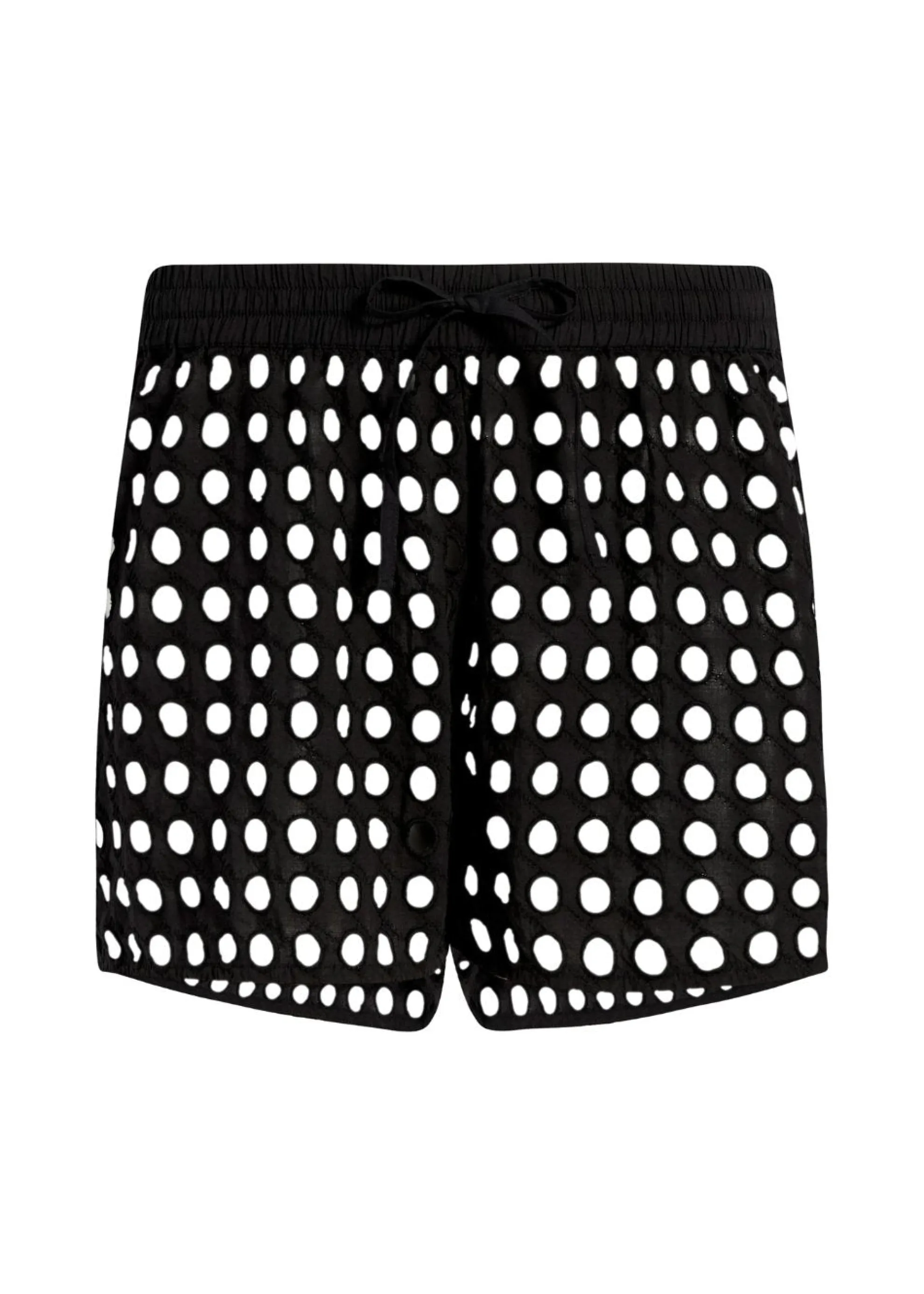 Charlie Short Classic Eyelet Noir