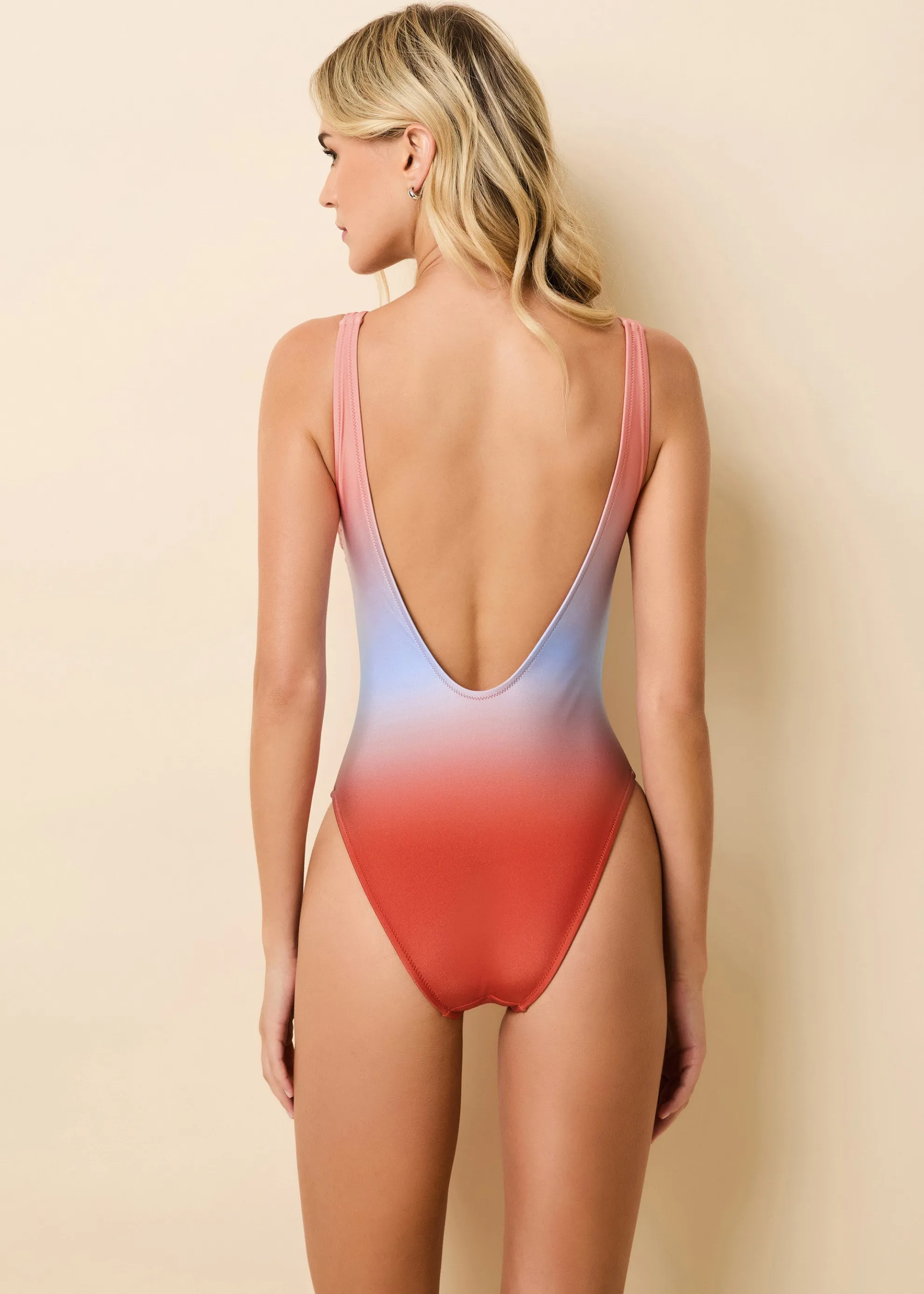 Hailey One Piece Ombre Peachy Keen