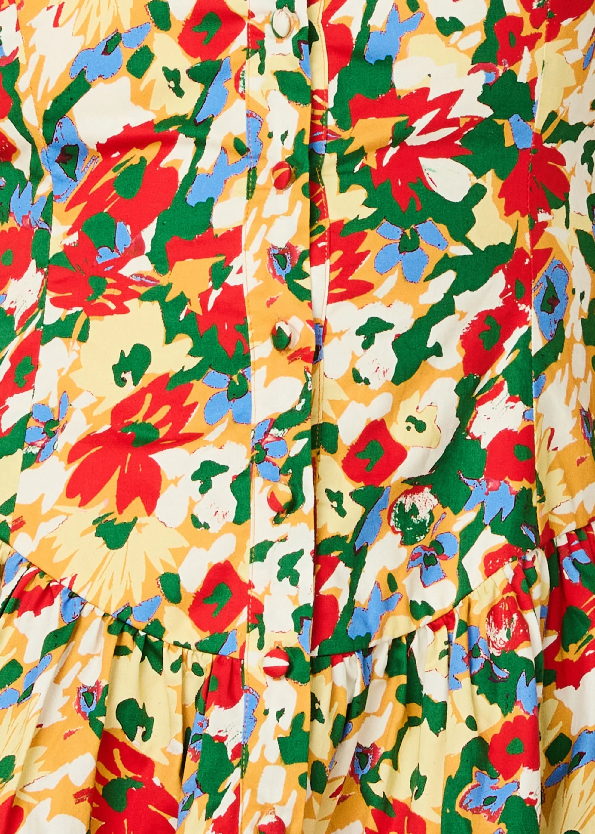 Leah Dress Picasso Floral