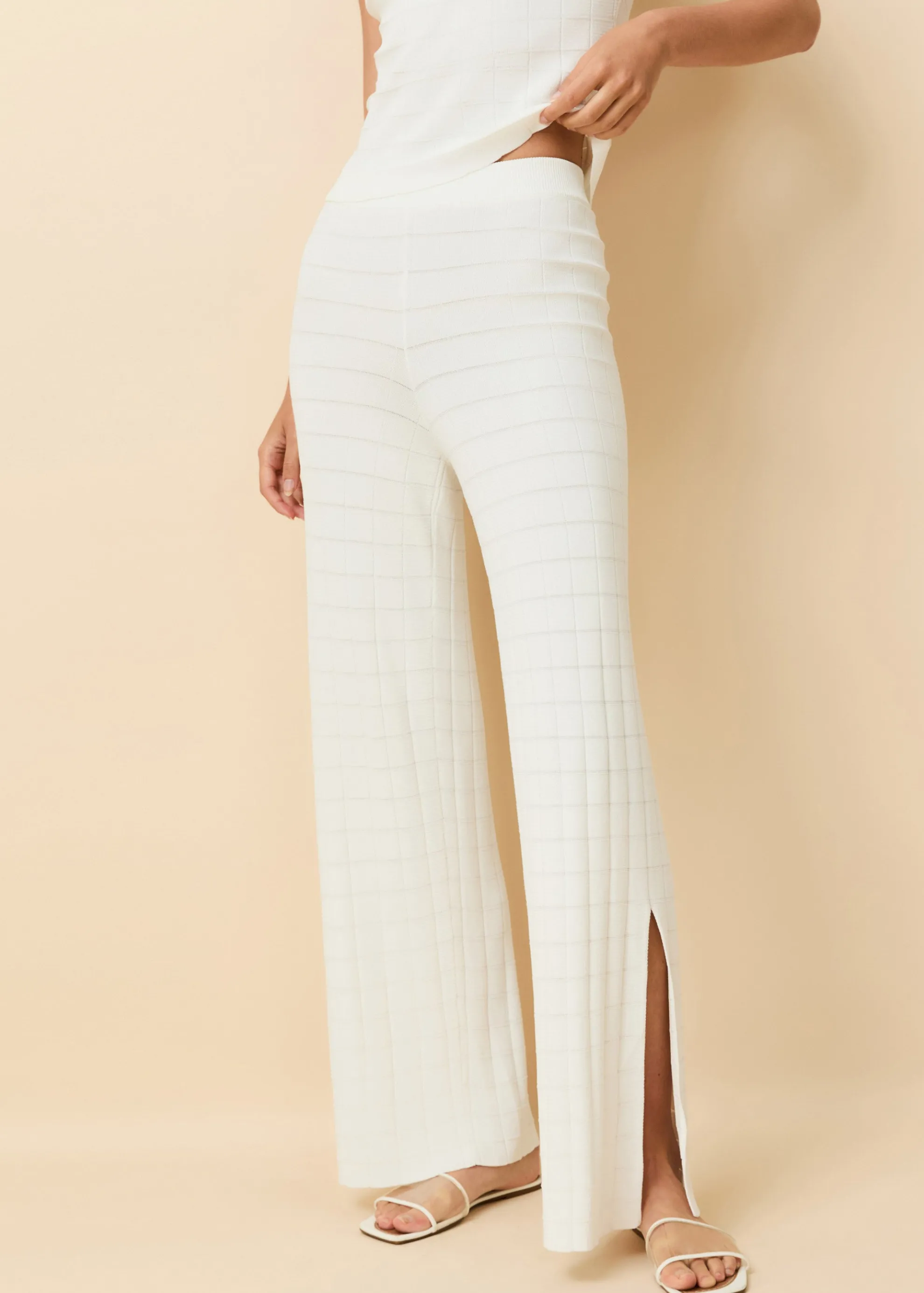 Logan Pant Optic White