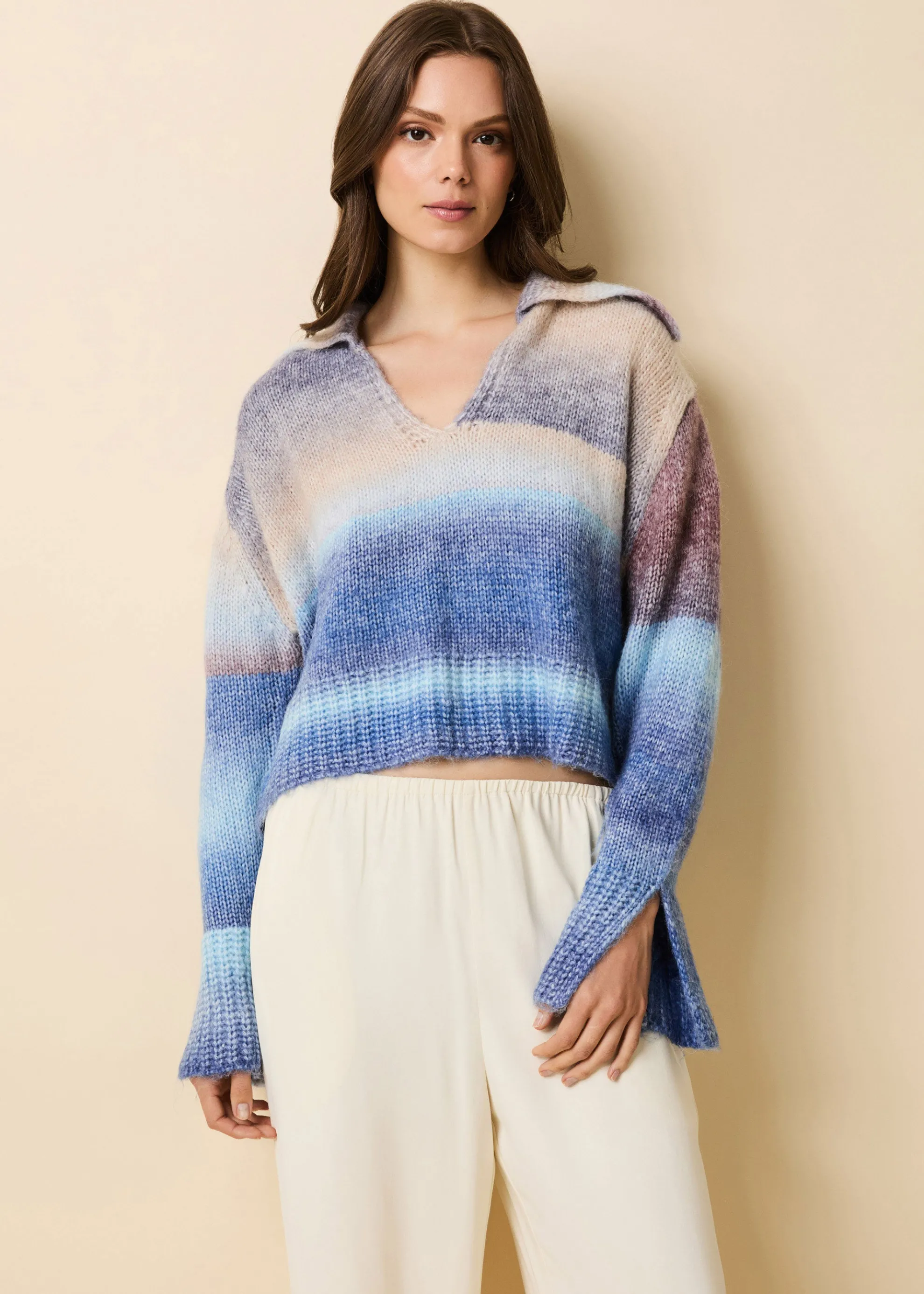 Lola Pullover Twilight / Raisin Brown