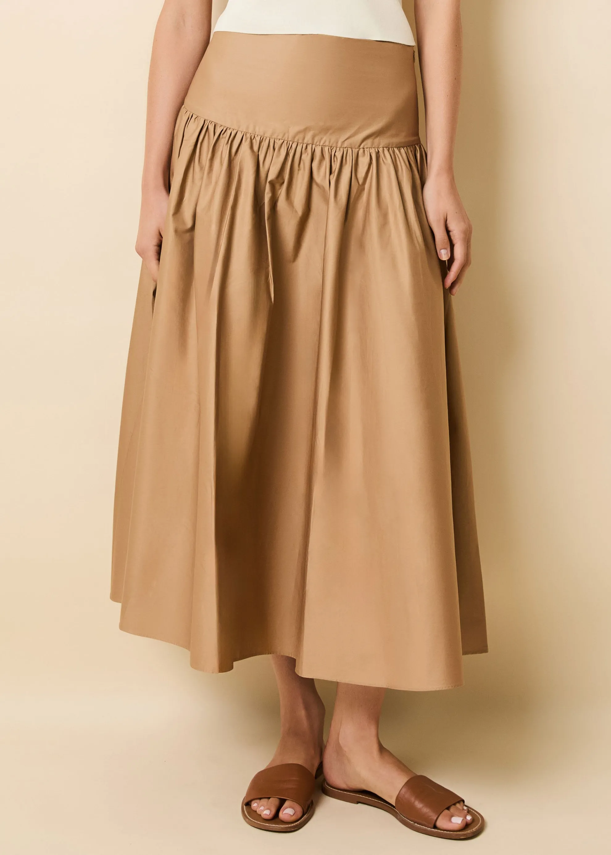 Magnolia Skirt Camel