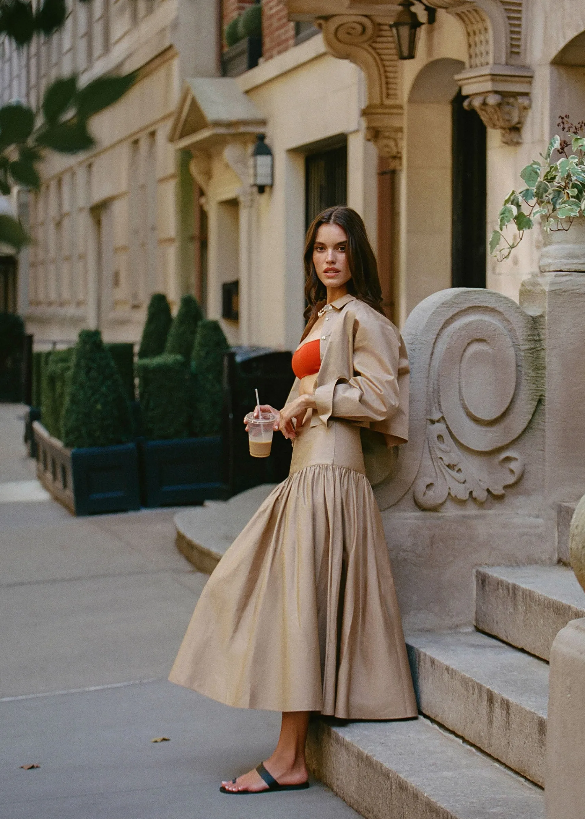 Magnolia Skirt Camel