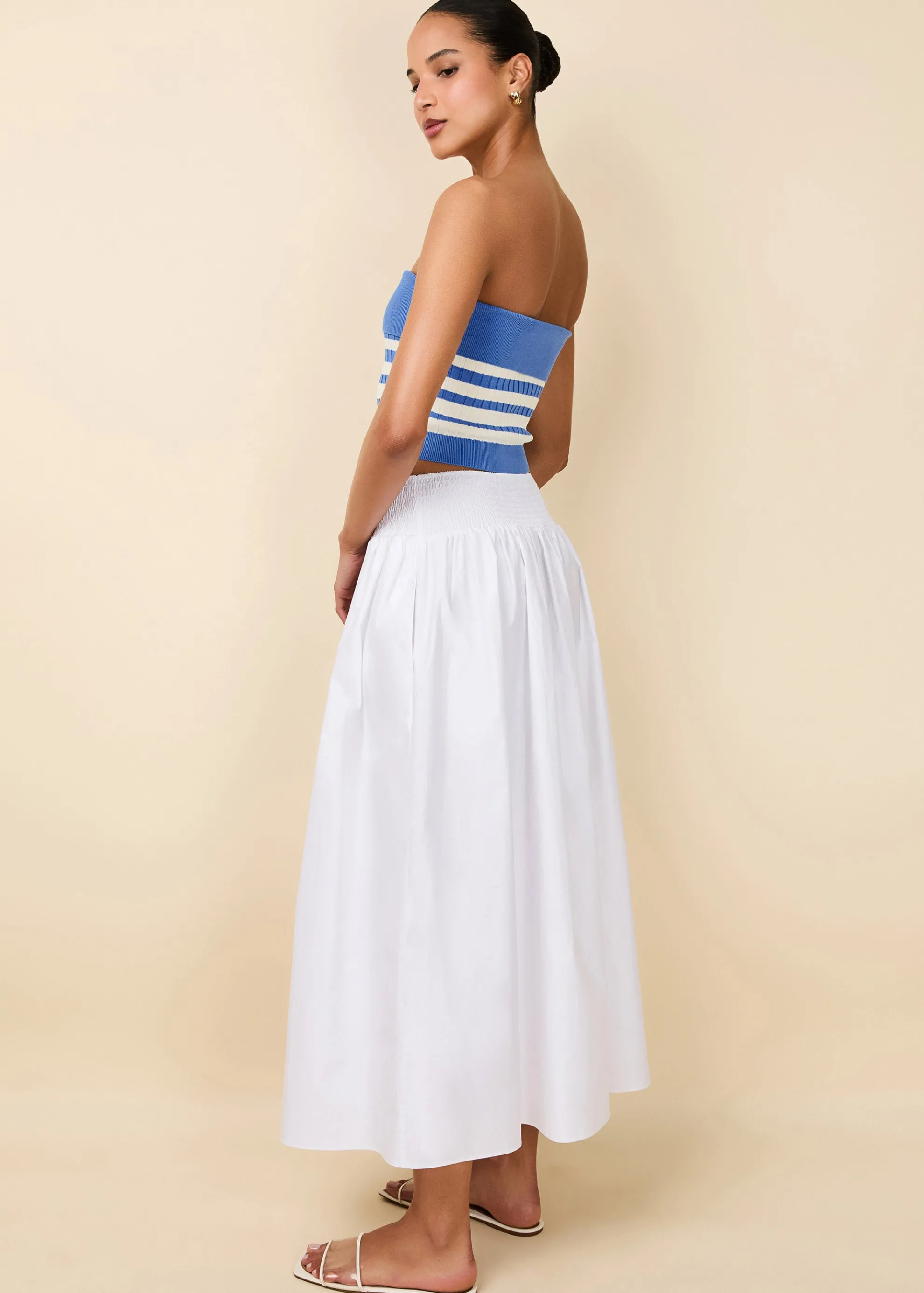 Noreen Skirt Optic White