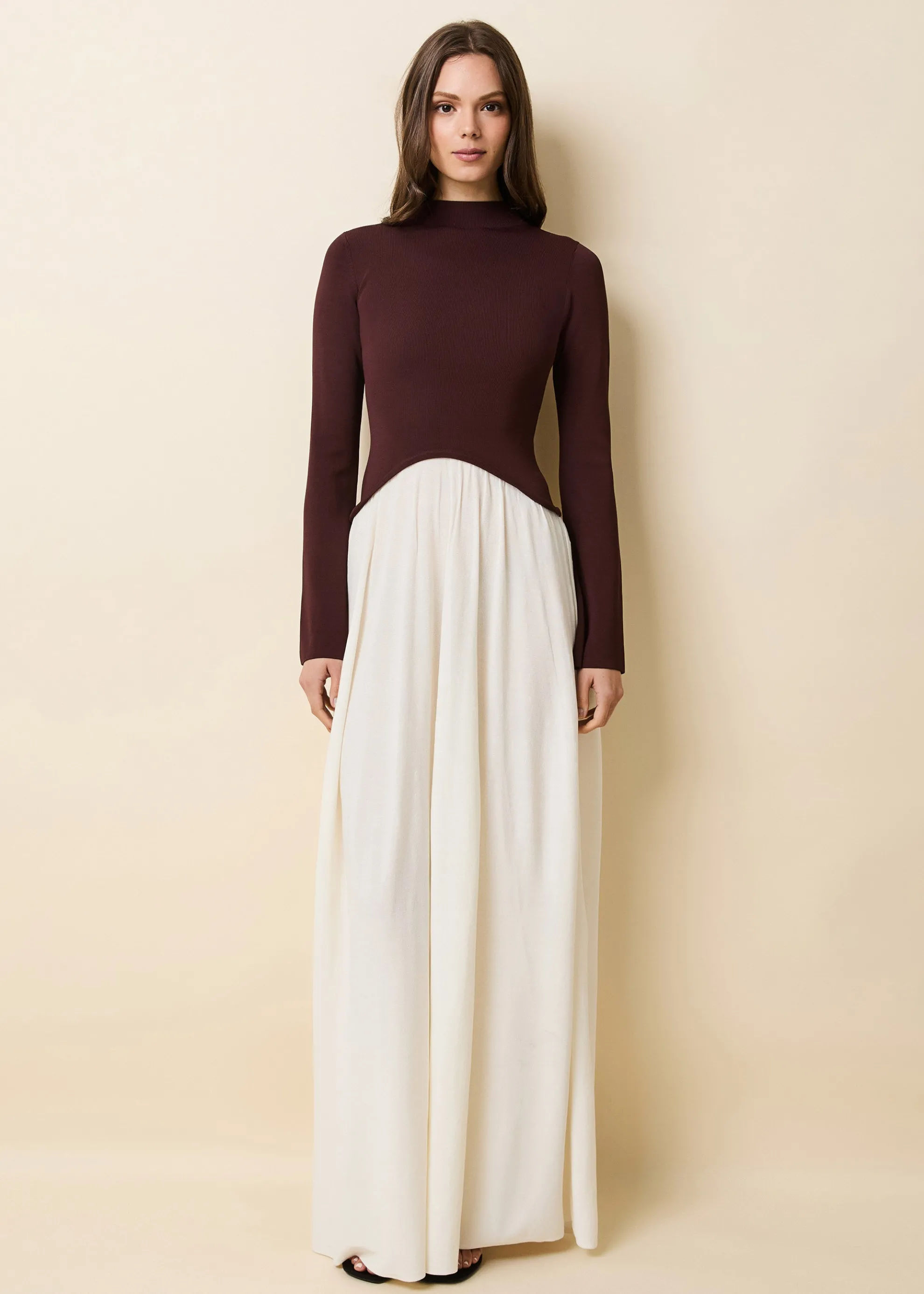 Soglio Dress Raisin Brown / Brule