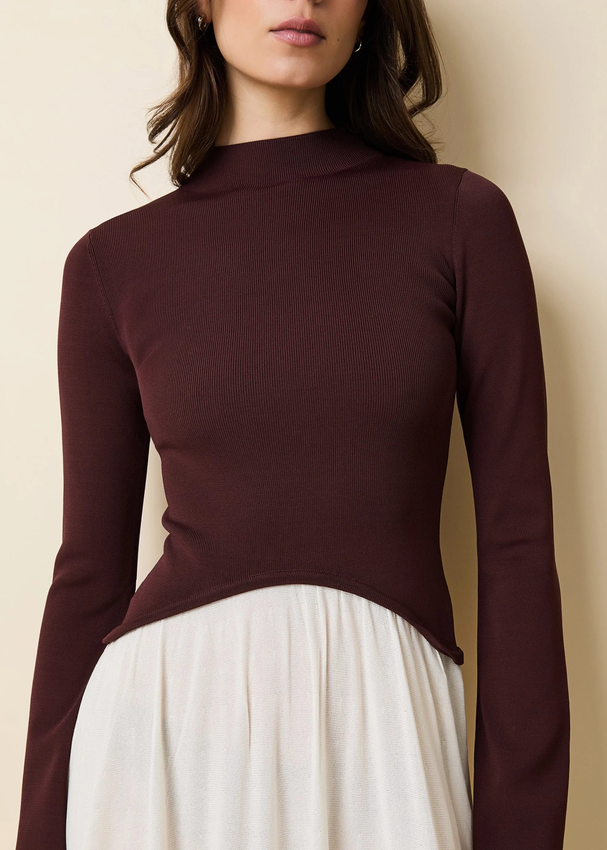 Soglio Dress Raisin Brown / Brule