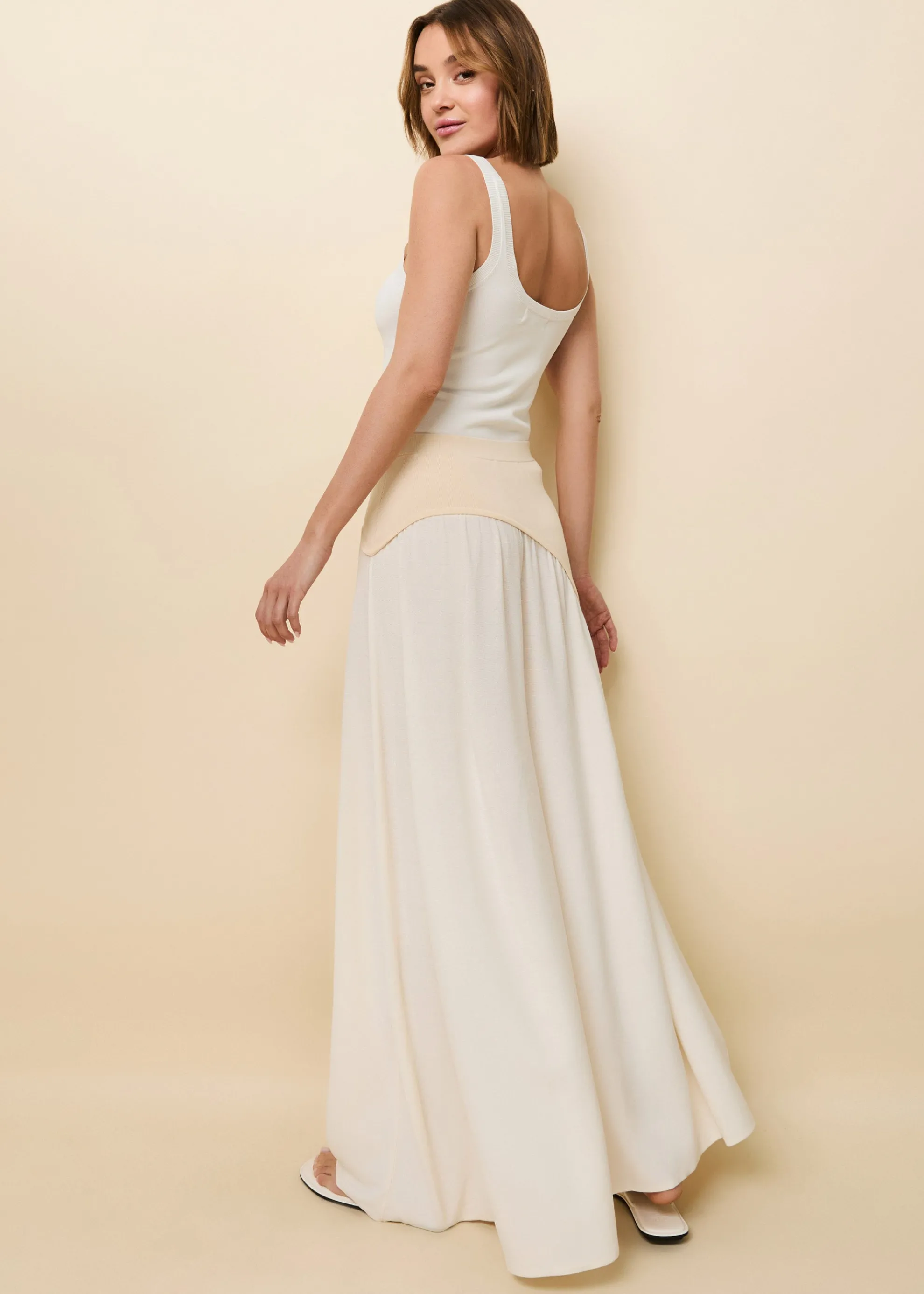 Soglio Skirt Khaki / Brule