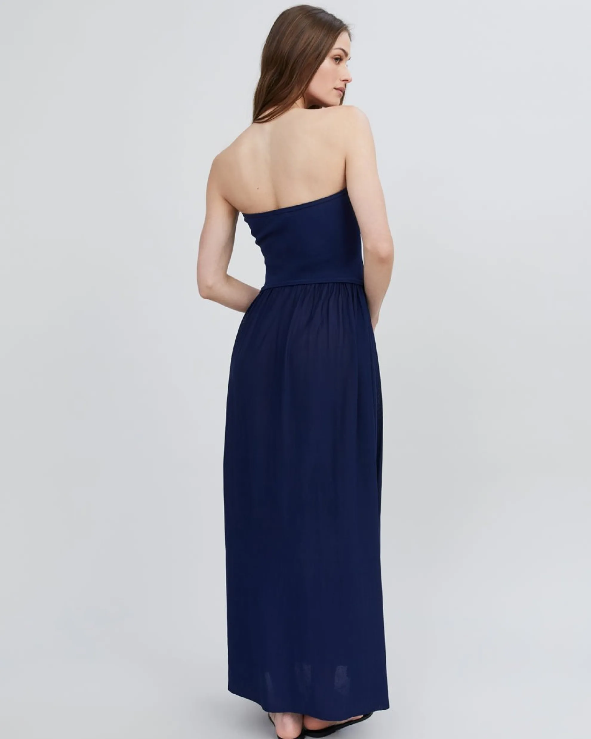 The Strapless Soglio Dress