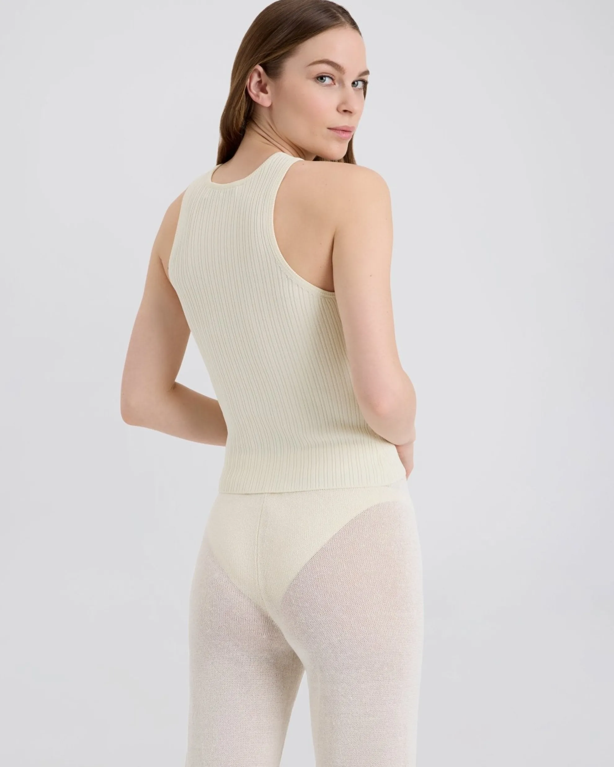 Varena Tank Ecru